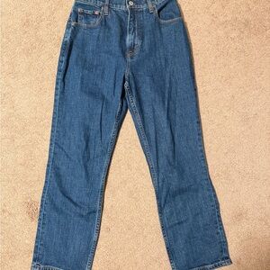Abercrombie ankle straight jeans